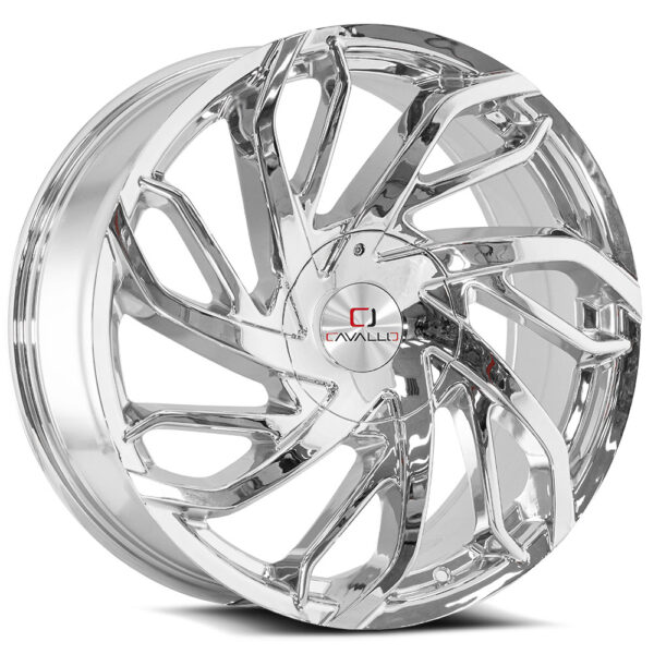 CLV-29 - 5x114.3/5x127, Nano Chrome, 35, 20, 5, 8.5