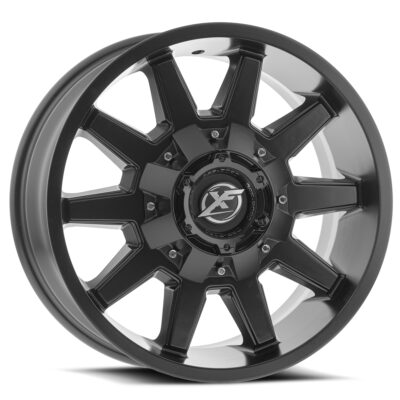 XF-219 - 8x165.1/8x180, Matte Black, 12, 18, 8, 9