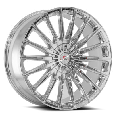CLV-34 - 6x135/6x139.7, Chrome, 25, 26, 6, 9.5
