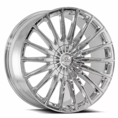 CLV-34 - 6x135/6x139.7, Chrome, 25, 26, 6, 9.5