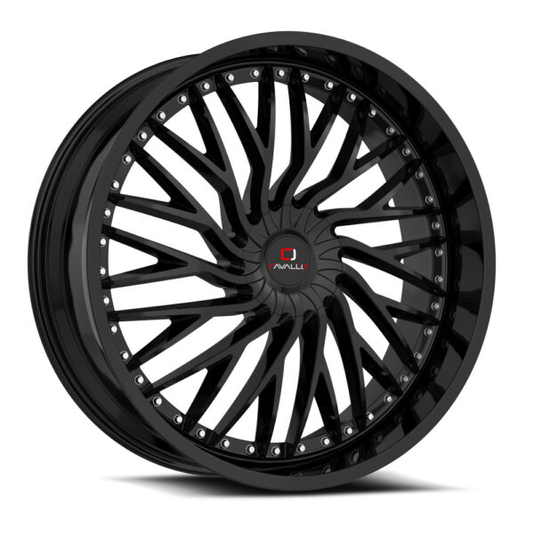 CLV-43 - 6x135/6x139.7, Gloss Black, 25, 24, 6, 9