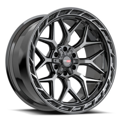 VRP-504 - Blank, Black Diamond Cut W/ Dark Tint, -18, 22, B, 10